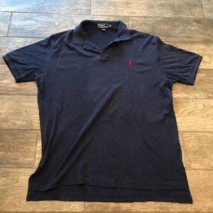 Ralph Lauren Polo Mens XL Shirt Navy Blue